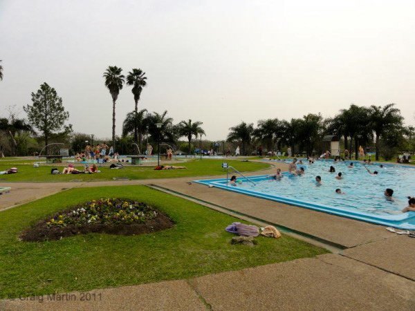 termas del dayman hot springs in salto uruguay - Cities and cowboys on a South American tour: the Uruguay podcast