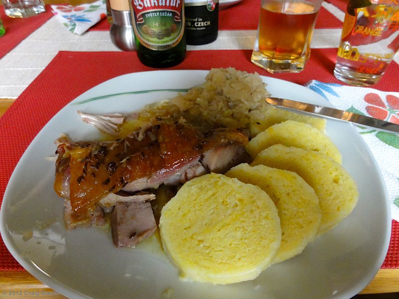 Czech Republic food with Petr time with petr czechrepublic 01 - Travel diary 2012