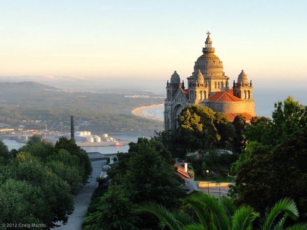 View from the pousada in Viana.